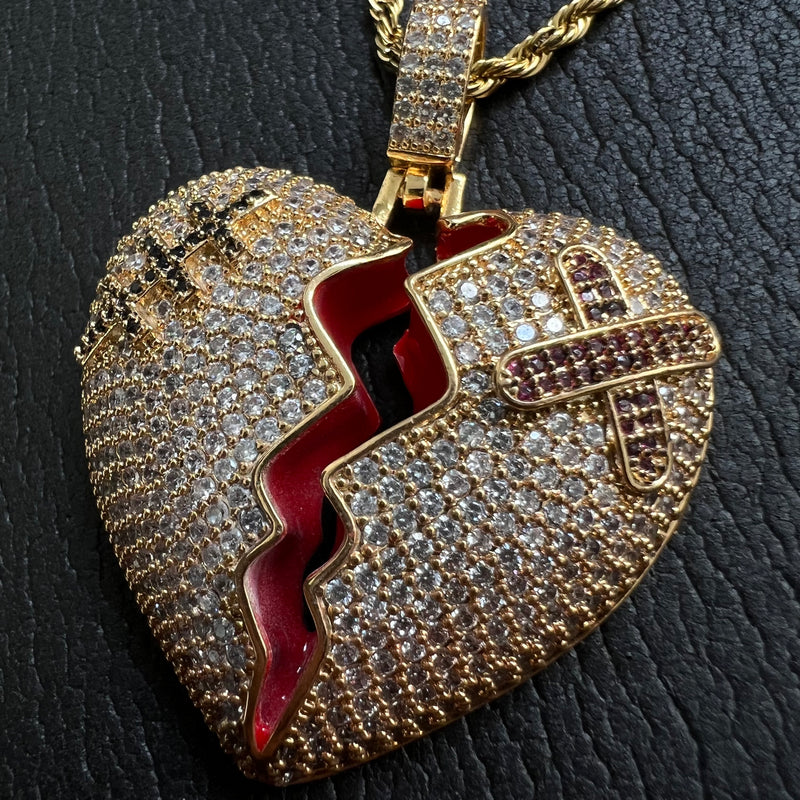 Scars Fade - Broken Heart Pendant