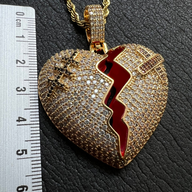 Scars Fade - Broken Heart Pendant