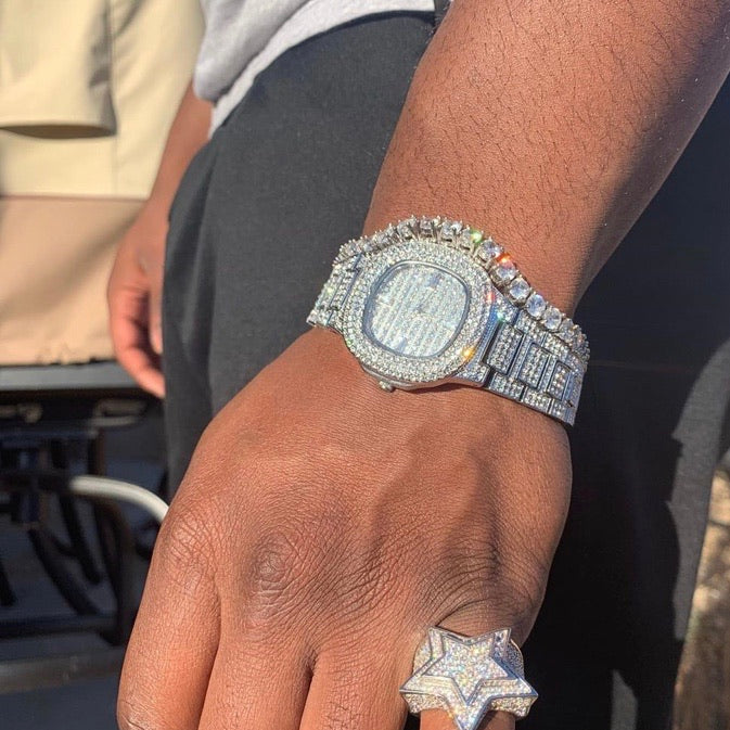 Iced Out Watch